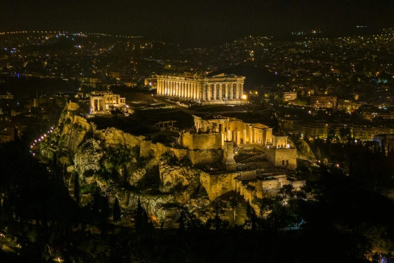 Athens by Night Ride private tour