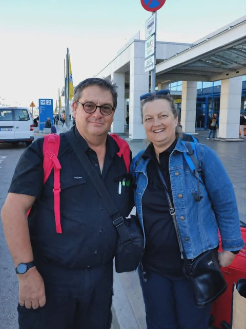 UrbanWhere guests after Athens Airport pickup